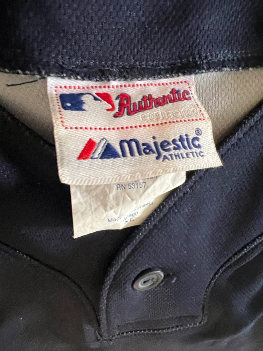 New York Yankees MENS Navy Baseball Jersey - Picture 2 of 9